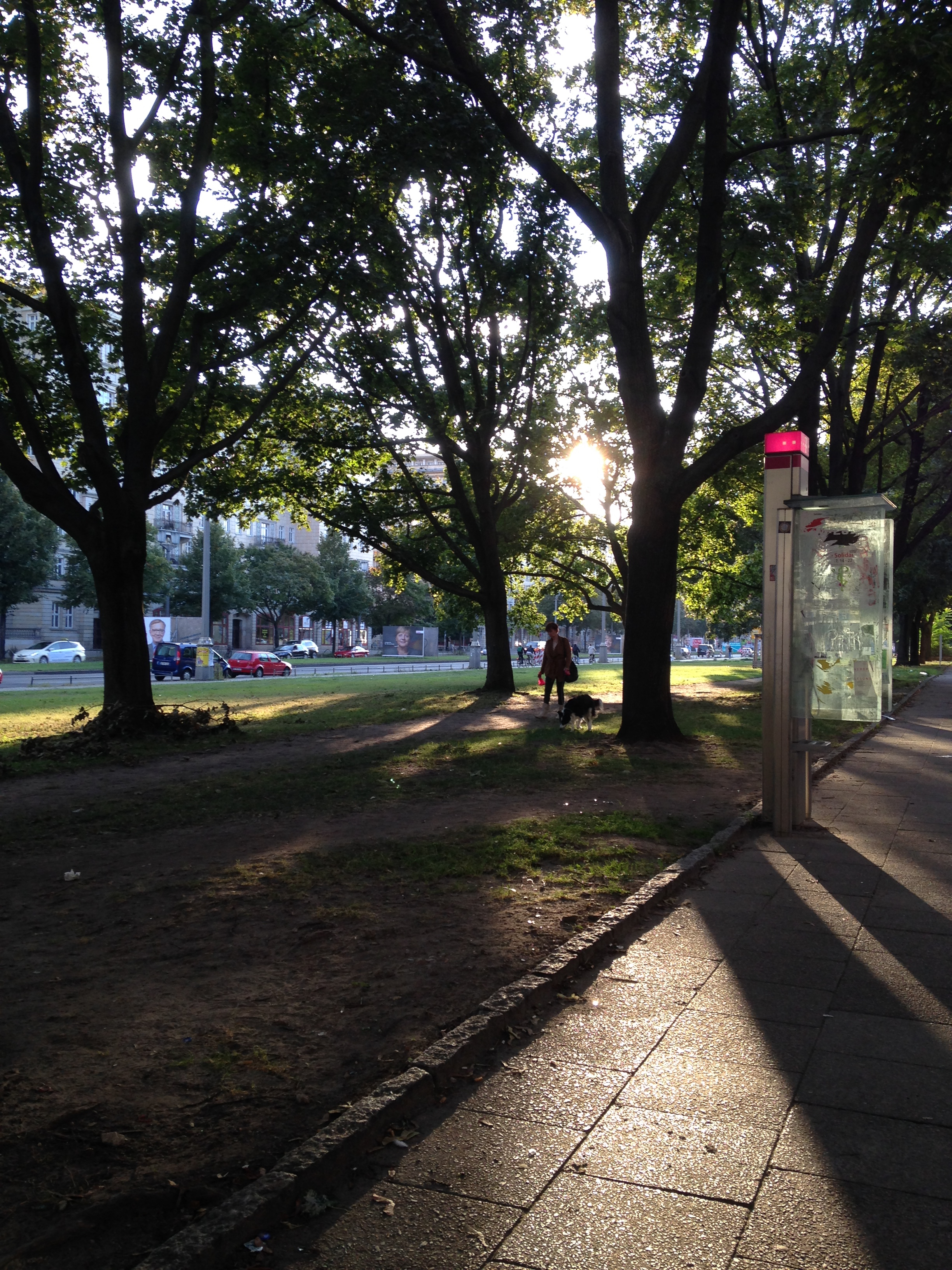 ich muß zum park gehen